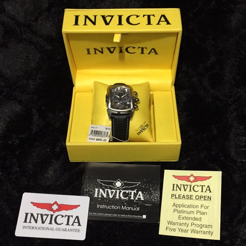 Invicta 9817 Lupah Collection Chronograph Watch